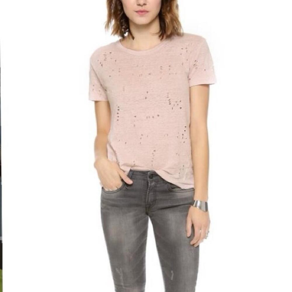 Iro linen t shirt in xs